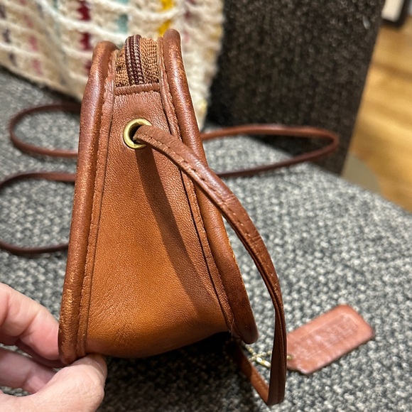 Coach Hadley Vintage 9935 Brown Leather Crossbody Bag - Picture 5 of 9
